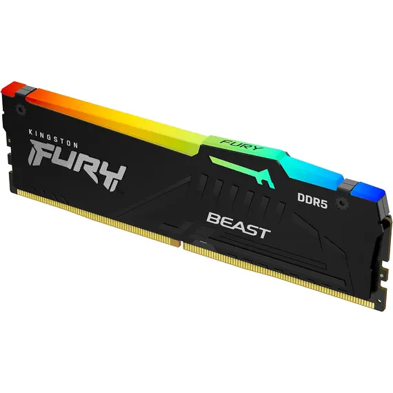 KINGSTON 16GB 6000MT/s DDR5 CL36 DIMM FURY Beast RGB EXPO