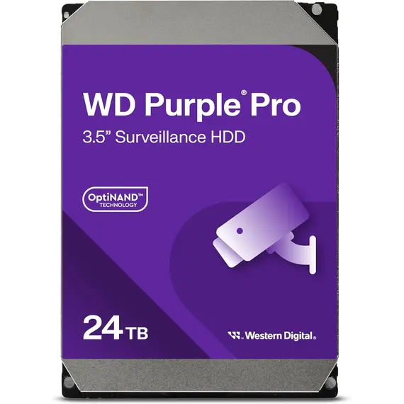 WD Purple Pro 24TB SATA 6Gb/s HDD 3.5inch internal