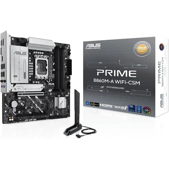 ASUS PRIME B860M-A WIFI  LGA1851 DDR5 mATX MB