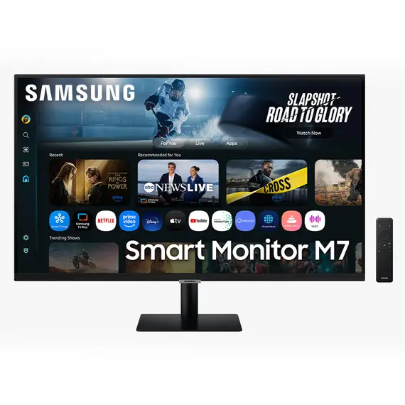 SAMSUNG LS32FM702 Smart Monitor 32i IA VA UHD 4K 60Hz 2xHDMI USB-C 65W Black 