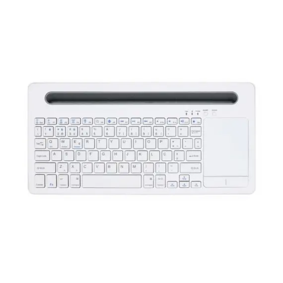 OEM BK230TF KEYBOARD BLUETOOTH WITH TOUCHPAD WITH TABLET/SMARTPHONE STANDING SUPPORT PORTUGUESE