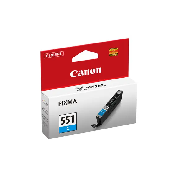 Tinteiro Canon 551 Azul 6509B001 | Impressão de Qualidade na bluepixel.pt