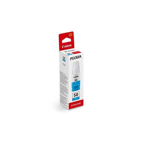 Tinteiro Canon 50 Azul 3403C001 | Cartucho de Tinta Compatível na bluepixel.pt