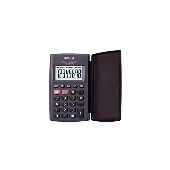 Calculadora de Bolso Casio HL820LV 8 Dígitos - Compacta e Resistente | bluepixel.pt