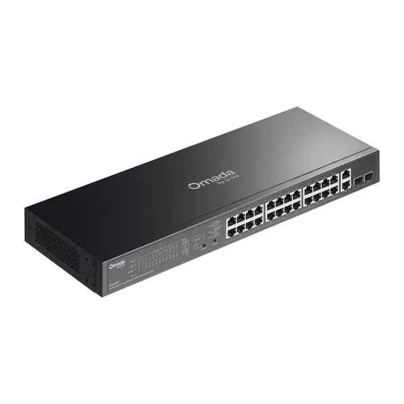 TP-LINK Omada 28-Port Gigabit Easy Managed Switch with 24-Port PoE+