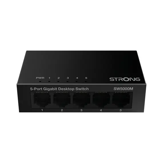 STRONG 5 PORTS GIGABIT SWITCH METAL CASING