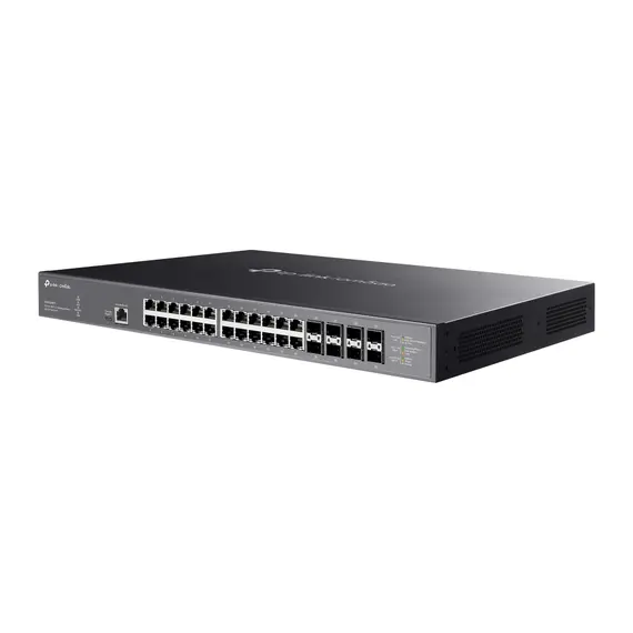 TP-LINK SX3832MPP Omada 32-Port 10GE L2+ Managed Switch 24x 10G RJ45 PoE++ Ports 8x 10G SFP+ Slots