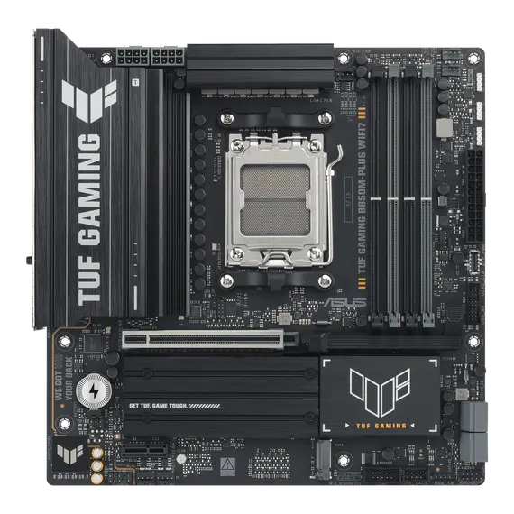 ASUS AMD TUF GAMING B850M-PLUS WIFI7 Micro-ATX motherboard DDR5 PCIe 5.0 3xM.2 1xHDMI 1xDisplayPort