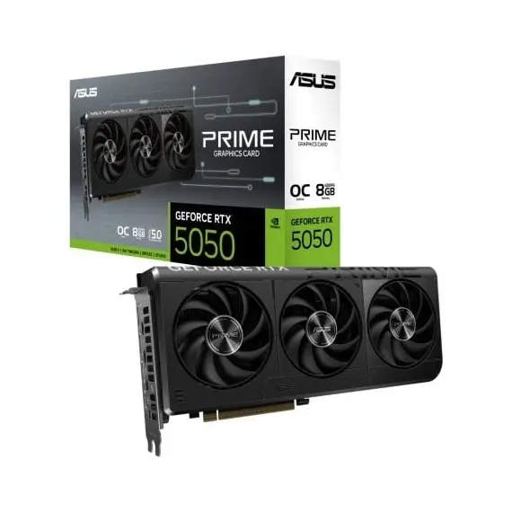 ASUS PRIME Geforce RTX 5050 OC 8GB GDDR6 3xDP 1xHDMI