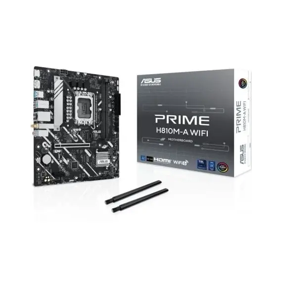 ASUS PRIME H810M-A WIFI MB LGA1851 DDR5 mATX MB