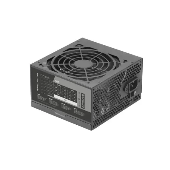 TACENS POWER SUPPLY ANIMA APIII750 750W PSU 85 EF FULL SAFETY 12CM FAN SILENT PCI-E BLACK