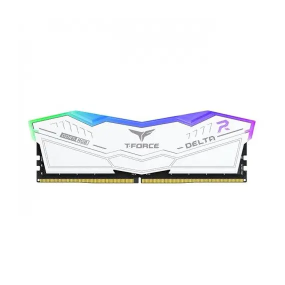 TEAM GROUP 32GB 2x16GB 6000MT/s DDR5 CL38 DIMM T-FORCE DELTA RGB WHITE