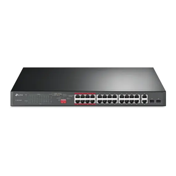 TP-LINK MERCUSYS POE SWITCH 26X 1GB PS RJ45 + 2X SFP 24X POE +