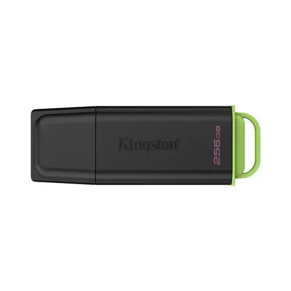 KINGSTON 256GB Portable USB 3.2 Gen 1 DataTraveler Exodia Black/Green