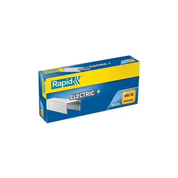 Agrafos 66/6 Rapid Electric (2/20 Folhas) Cx5000un