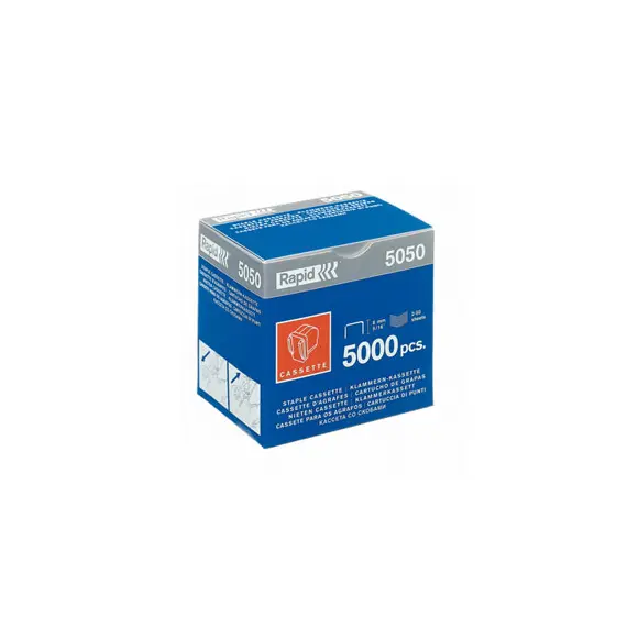Agrafos em Cassete Supreme 5050E Rapid (50 Folhas) Cx5000un