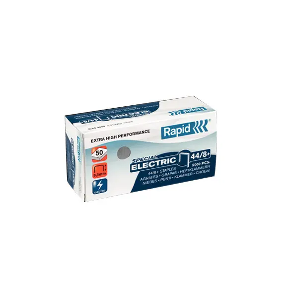 Agrafos 44/8 Rapid (20/50 Folhas) Cx5000un