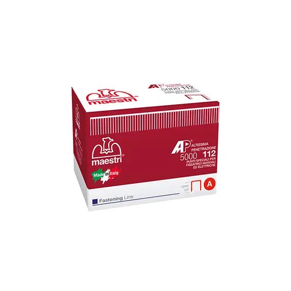 Agrafos 112 Forest (12mm) para Rocamatica 114 Cx. 5000un