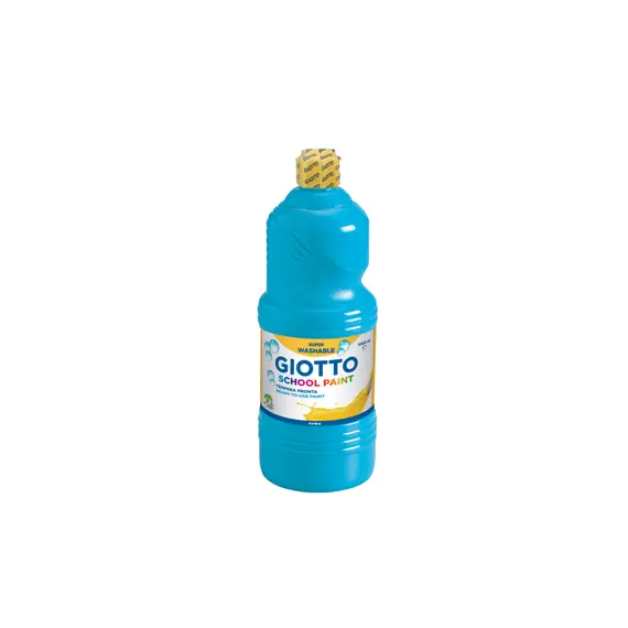 Guache Líquido 1L Giotto Escolar Azul Ciano
