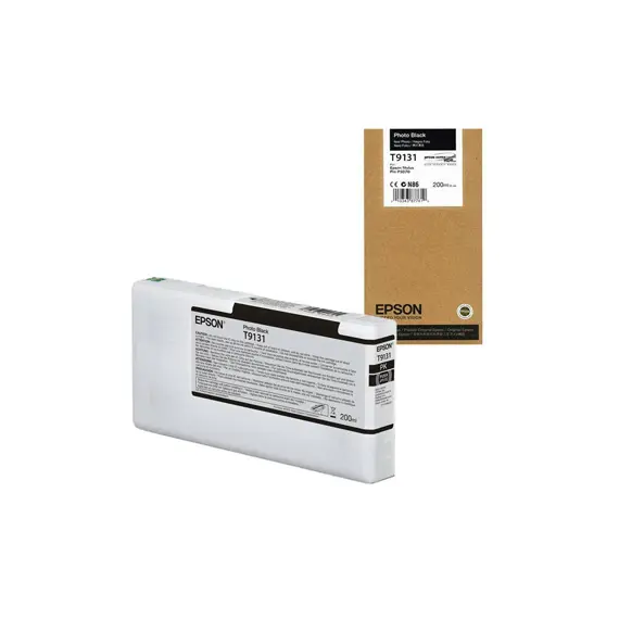 Tinteiro Epson T9131 Preto Foto 200ml - Compatível com impressoras Epson | BluePixel.pt