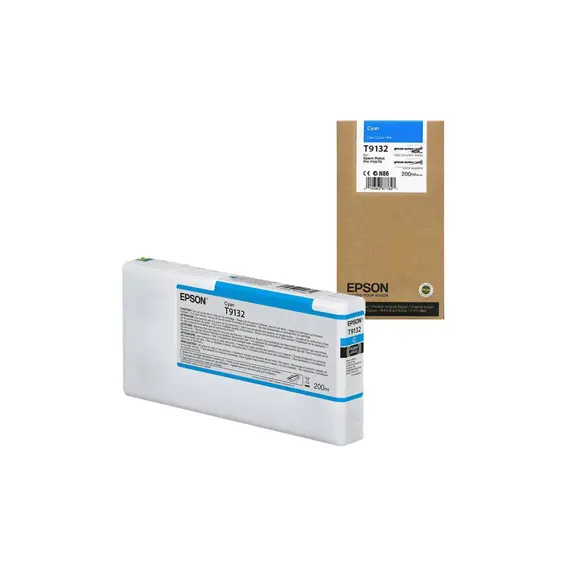 Tinteiro Epson T9132 Azul 200ml - Compatível com Impressoras Epson | BluePixel.pt