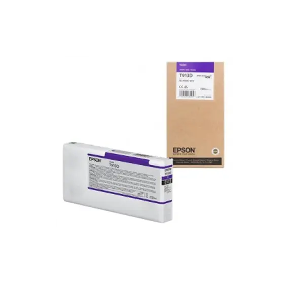 Cartucho Epson T913D Violeta 200ml - Compatível com Impressoras Epson | BluePixel.pt