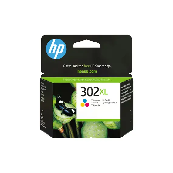 Cartucho de Tinta HP 302XL F6U67A Preto 8ml - Rendimento até 330 páginas | bluepixel.pt