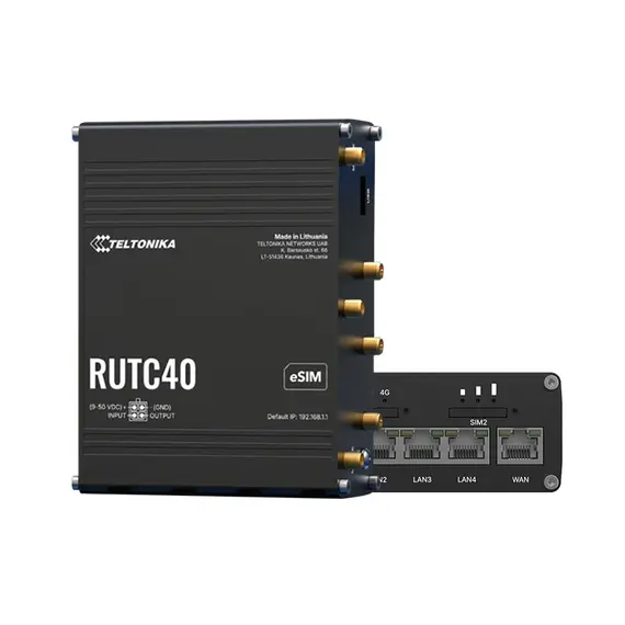 TELTONIKA NETWORKS RUTC40 4G/LTE WiFi 6 GLOBAL EU Router