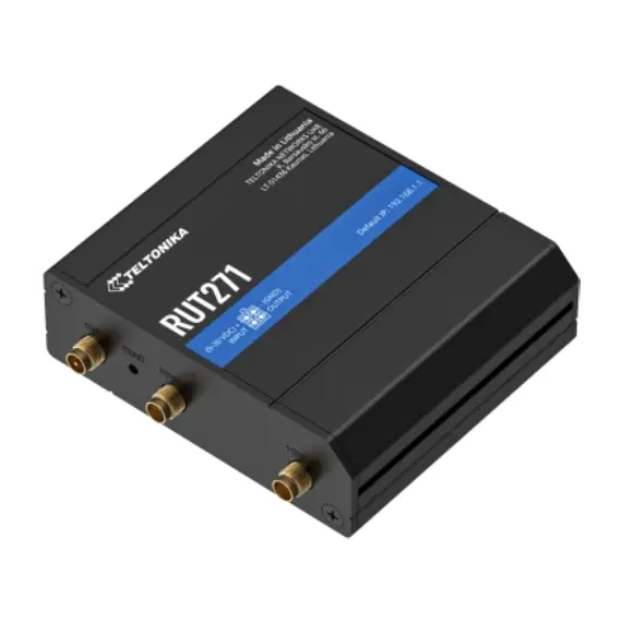 TELTONIKA NETWORKS RUT271 DUAL SIM eSIM 5G/4G/LTE REDCAP WiFi Router GLOBAL version