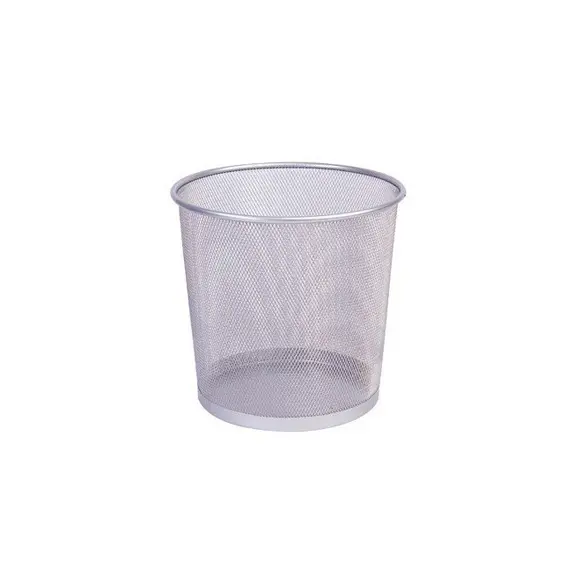 Papeleira 18L 265x285mm Prata