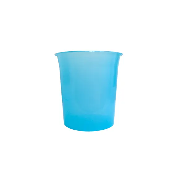 Papeleira 15L Plástico Verde Transparente
