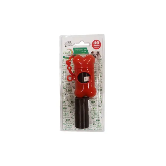 Sacos Higiénicos + Acessório Animais 2 Rolos x 20 Sacos 40un