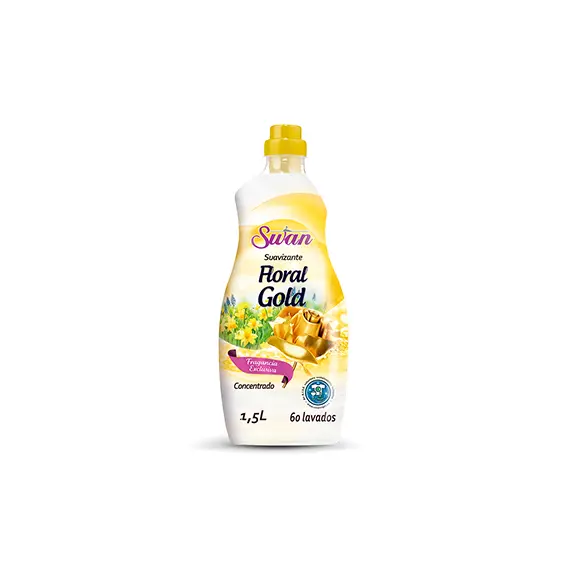 Amaciador Roupa Swan Floral Gold 60 Doses 1,5L