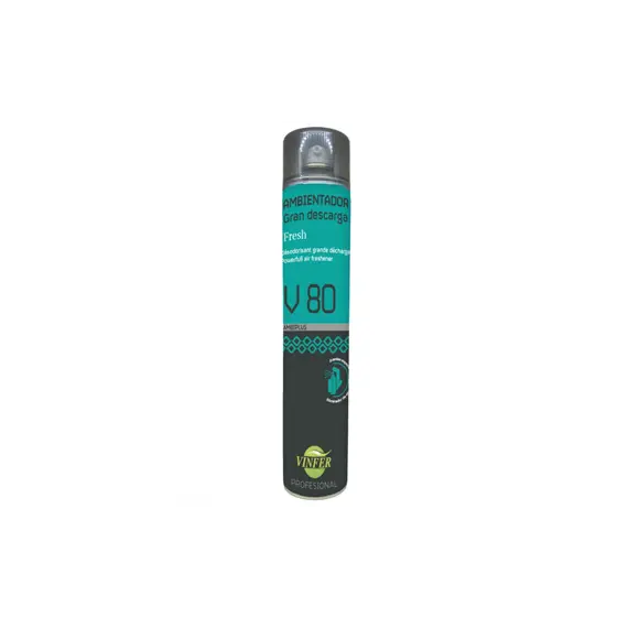 Ambientador Spray Grande Descarga Fresh V80 750ml
