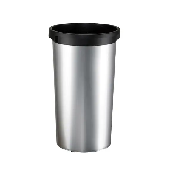 Contentor 50L Plástico Redondo Iris Cor Metálico sem Tampa