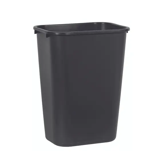 Contentor 39L Retangular sem Tampa Preto