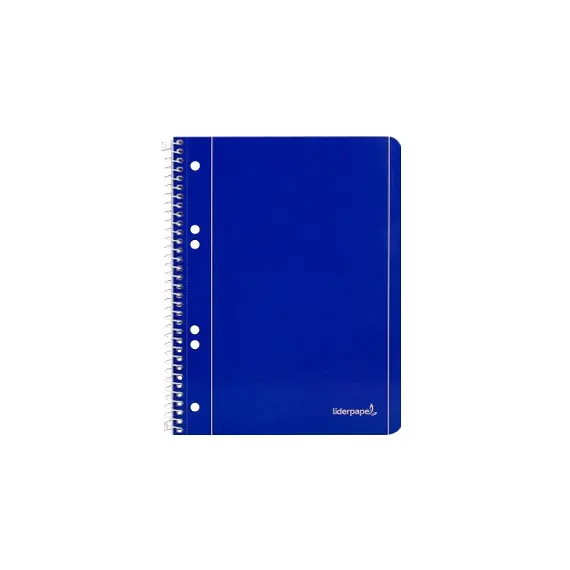 Caderno Espiral A5 Quadriculado 70g Azul 80Fls
