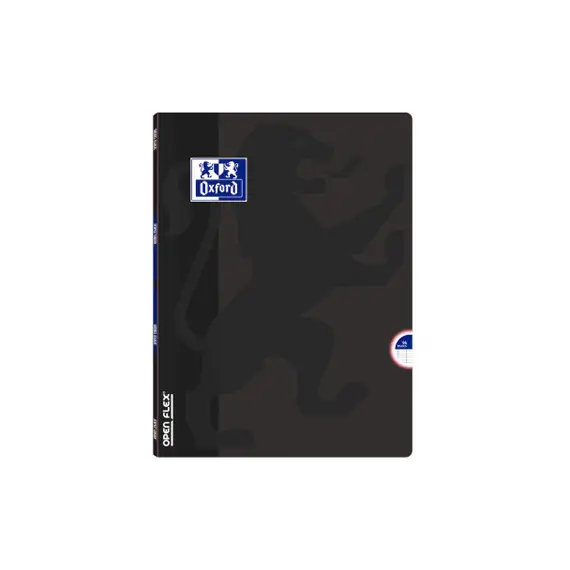 Caderno Agrafado A4 Pautado Oxford Openflex Preto 48Fls 1un