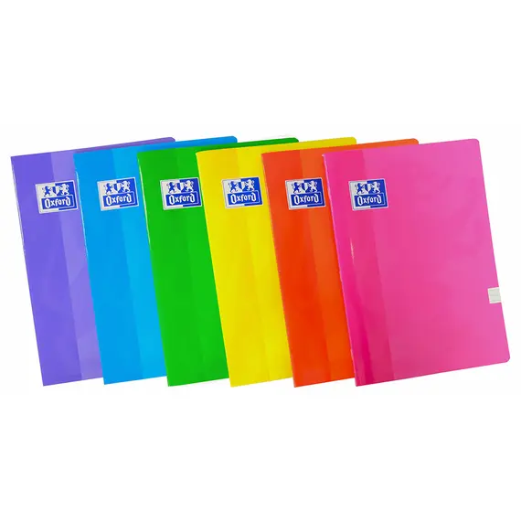 Caderno Agrafado A4 Quadric Oxford Colours Sortido 48Fls 1un