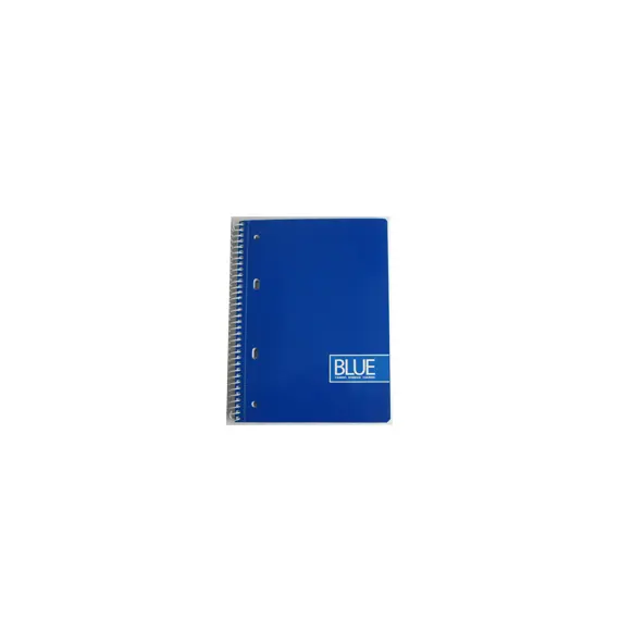 Caderno Espiral A5 Pautado 70g Gold Blue Azul 80Fls