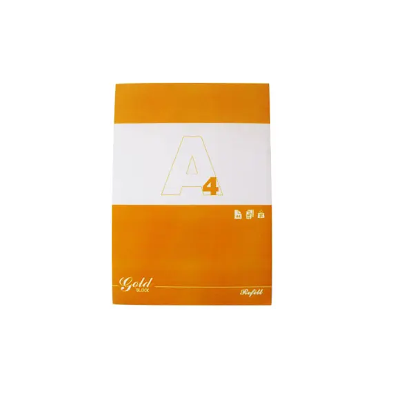 Recarga Papel A4 Liso 60g 4 Furos 80 Folhas