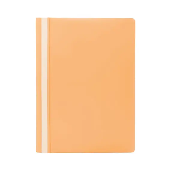 Classificador Capa Transparente Pêssego Pastel 1un