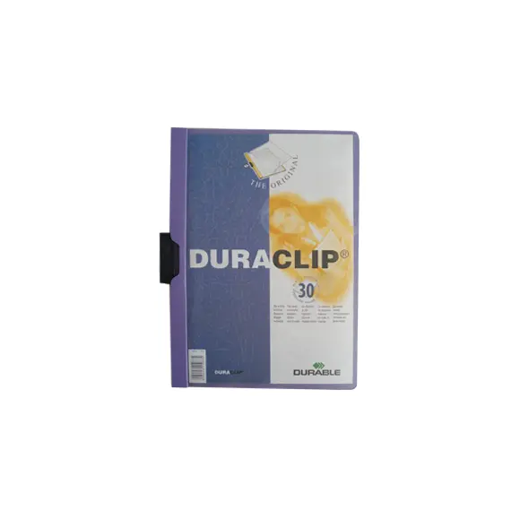 Classificador Clip Lateral Durable 2200 Lilás