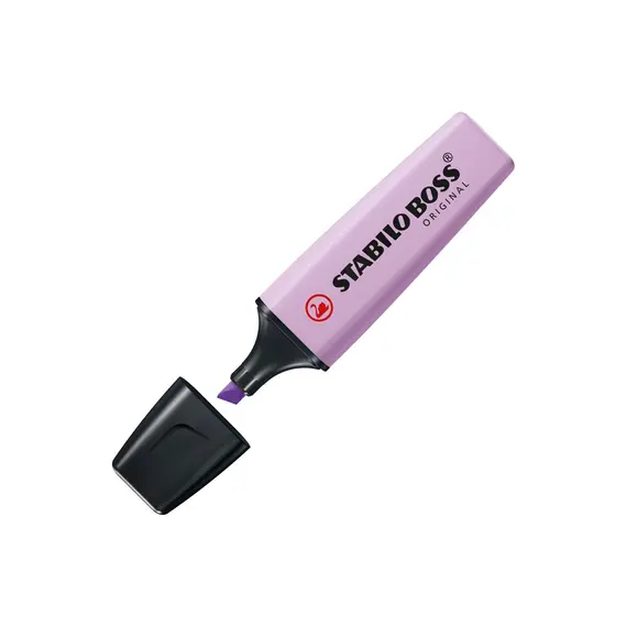 Marcador Fluorescente Violeta Pastel 70/155 Stabilo 10un