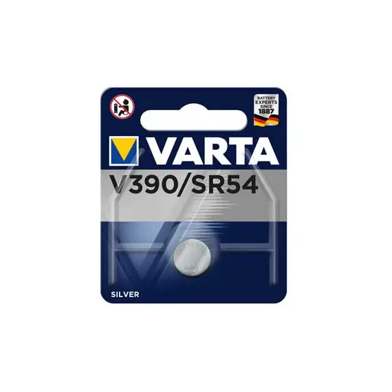 Pilhas V390 SR54 1.55V Relógios 1un