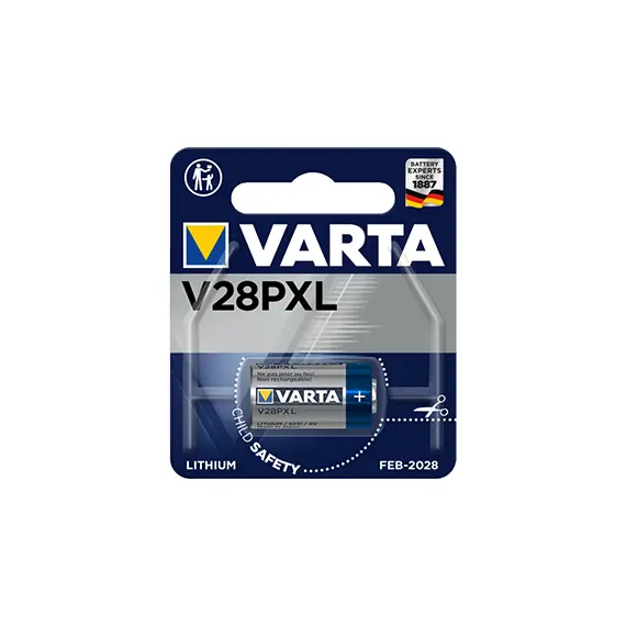 Pilhas V28PXL Lithium 6.2V 160mAh Varta 1un