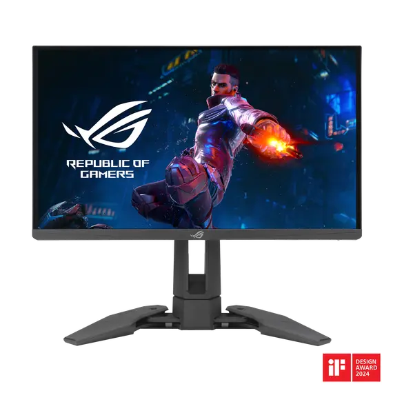 ASUS ROG Swift Pro PG248QP 24.1inch TN FHD 16:9 540Hz 400 cd/m2 0.2ms 2xHDMI DP 2xUSB 3.2 G1 Type A Black