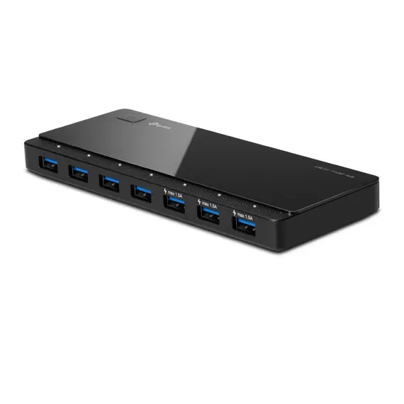 Hub USB 3.0 TP-LINK UH700 de 7 Portas com Fonte de Alimentação 12V/2.5A | bluepixel.pt