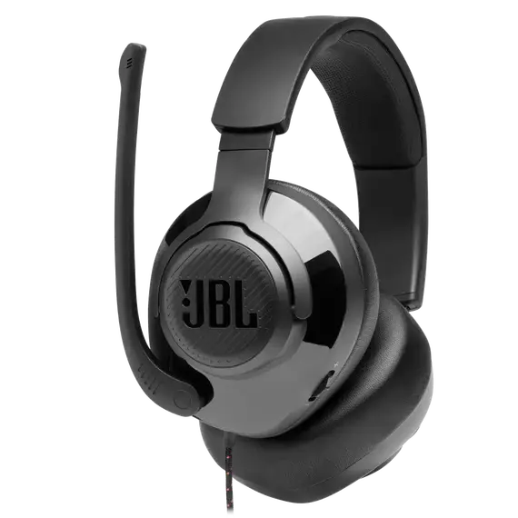 JBL QUANTUM 200 WIRED GAMING HEADSET OVER EAR - BLACK