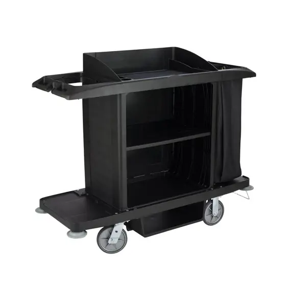 Carro Servico Hotel 152,4x56x127cm  Preto